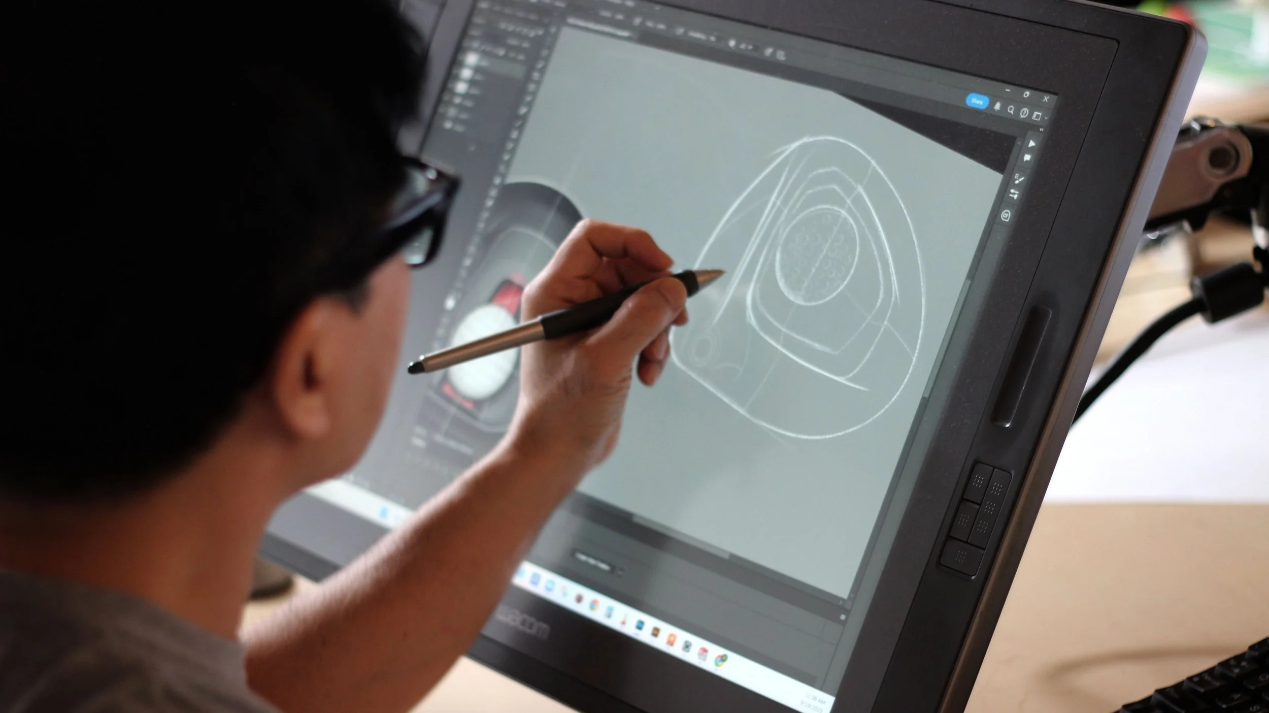 Product concept sketching at ReflexGRP